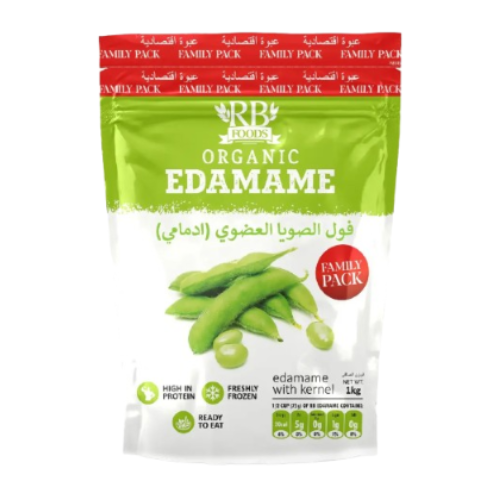 فول صويا العضوي (ادماعي) 1كجم ار بي